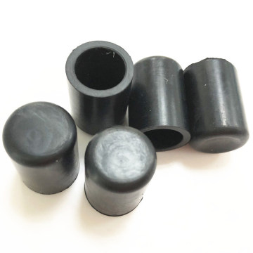 Custom Black Rubber Furniture Chair Table Leg Protective End Caps